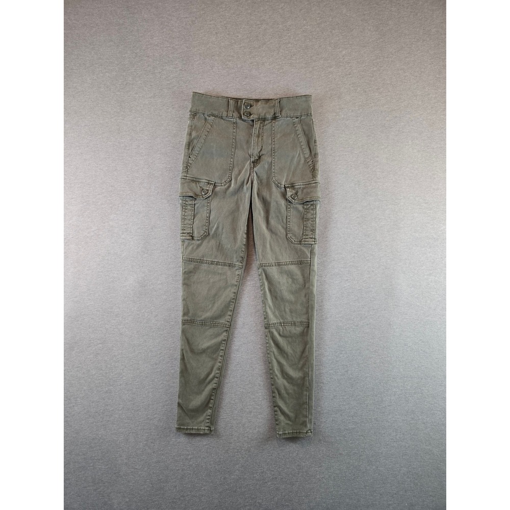 American Eagle Cargo Super Hi-Rise Jegging Womens 6 Olive Green Skinny Utility